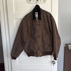 J14 Vintage Carhartt Men's Brown Jacket